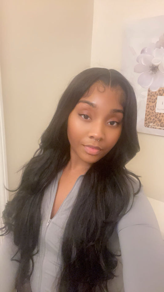 13x6 HD Frontal Unit Natural Black (180% Density)