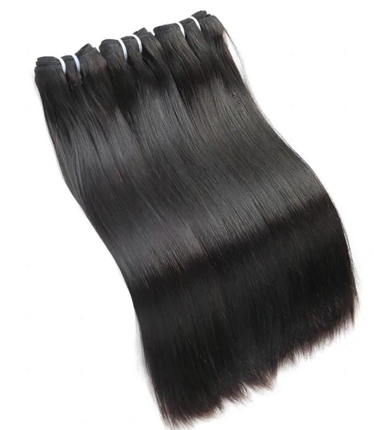 Natural Black Straight Premium Virgin Extensions